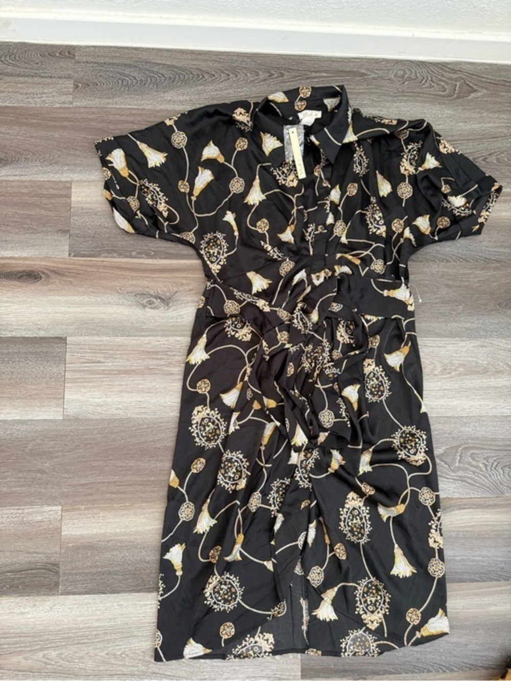 NWT Blush BJ Tie Front Dress Size 2XL